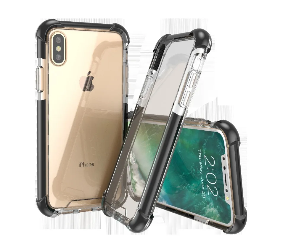 

Tech21ing PMMA Anti-knock Bumper Fashion Cell Phone Covers Cases for iPhone 6 6s 7 8 Plus X XR XS MAX