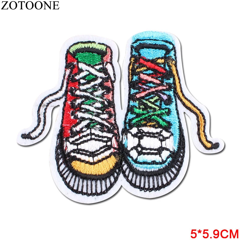 ZOTOONE/Модная обувь на заказ; нашивка в стиле аниме; нашивка с изображением героев мультфильмов; нашивка «сделай сам» для детей; дешевые нашивки с вышивкой; милые нашивки для одежды; значок - Цвет: Антикварная медь