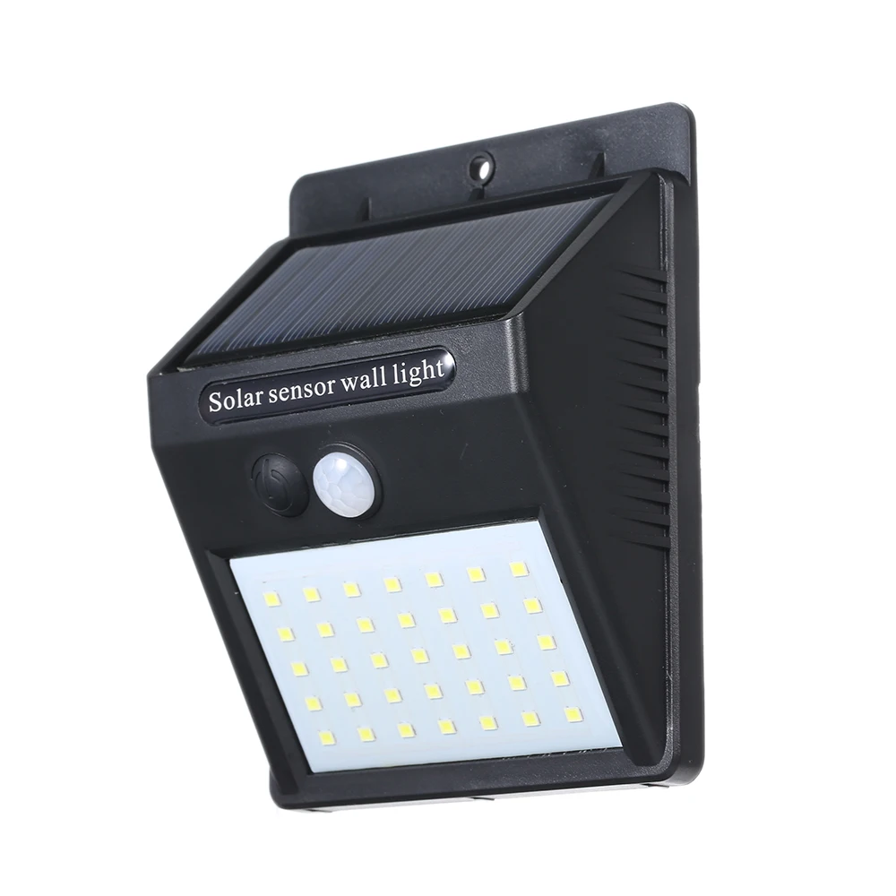 7 Вт 35LED солнечной энергии настенный светильник, утвержденный PIR датчик движения, инфракрасная индукция человека технология двора сада двора