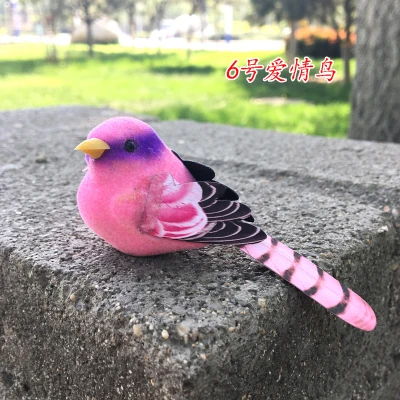 

Bird adornment magnetic Refrigerator magnet Ornamental bird emulation bird series pendulum dies