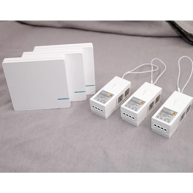 

1/2/3 Gang Wireless touch switch 110V 220v wall Light Switch, wireless remote control smart WIFI home switch