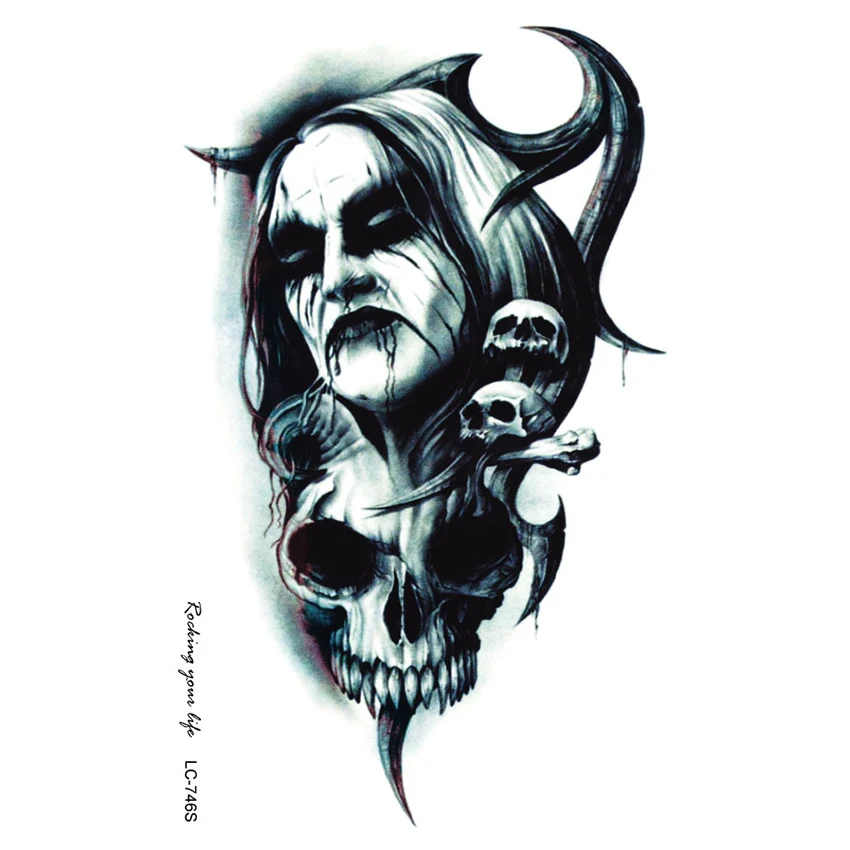 Art Vampire Skull Tattoo stock illustration Illustration of fine   106662391