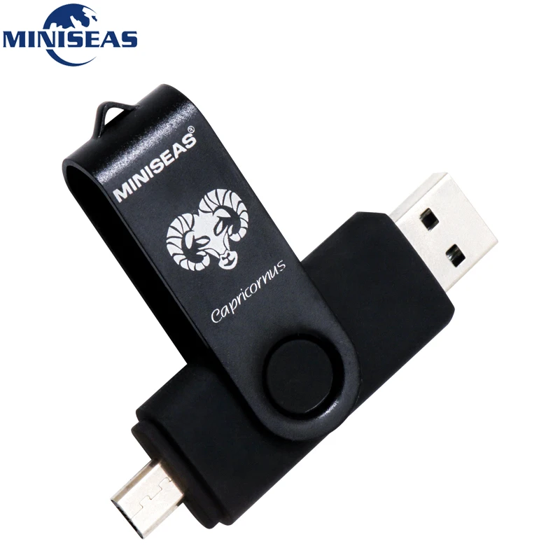 Новый Miniseas 12 созвездий usb flash drive OTG флешки memory stick 8 Гб 32 64 128 для смартфонов