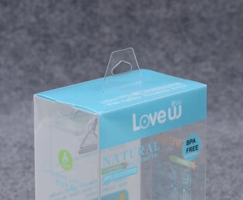 

Manufacturer Clear PVC PET transparent white plastic cake box for birthday,collapsible plastic box ---PX20352