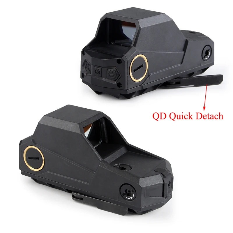 MH1 Red Dot Sight Reflex  Largest Field of View Night Vision With QD Quick Detach and USB Charger for Tactical Hunting Airsoft Scope RL5-0041 (5)