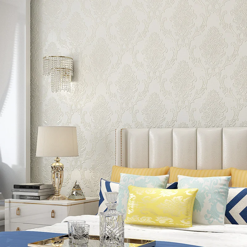 Wallpaper Self-adhesive 3D Stereo Embossed European Pattern Sticker Warm Hotel Bedroom Living Room Sofa TV Background Wall Paper Wallpaper Self-adhesive 3D Stereo Embossed European Pattern Sticker Warm Hotel Bedroom Living Room Sofa TV Background Wall Paper