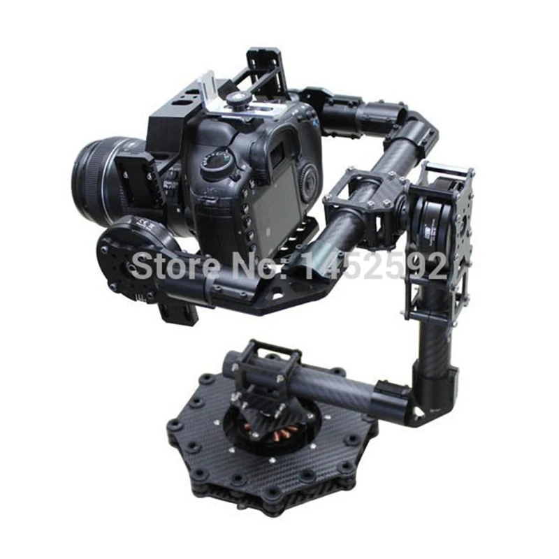 3 осевой бесщеточный BLG5D Aerial PTZ Gimbal с комбинированный комплект системы