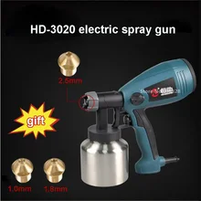 Электрический пульверизатор краска ing машина высокого качества латексная краска ing инструмент машина для распыления краски 220 V 500 W 800 ml 0,1-0.2bar