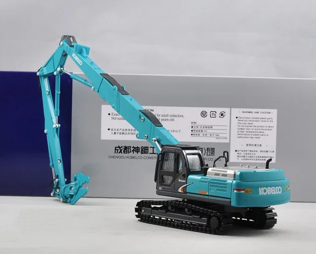 143 kobelco sk480 demolition long arm ecavator with cruscher toyin