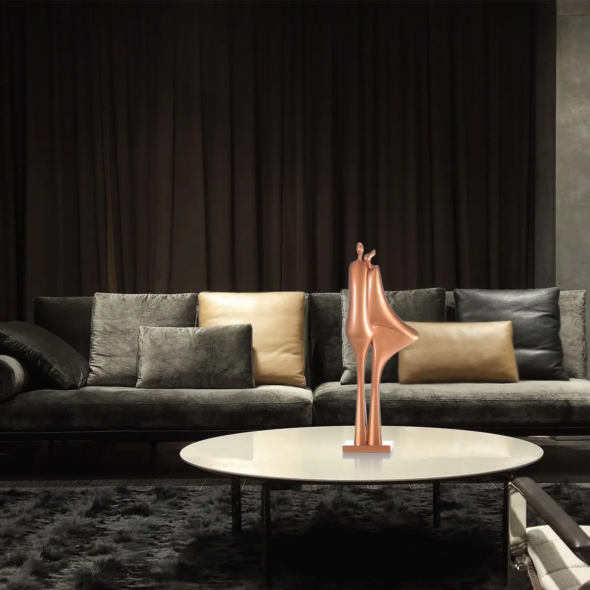 Goede Fijn Gegoten Hars Sculptuur Samen Hars Beeldje Home Decoratie Moderne Kunst Beeldje Menselijk Standbeeld Subtiele Handwerk