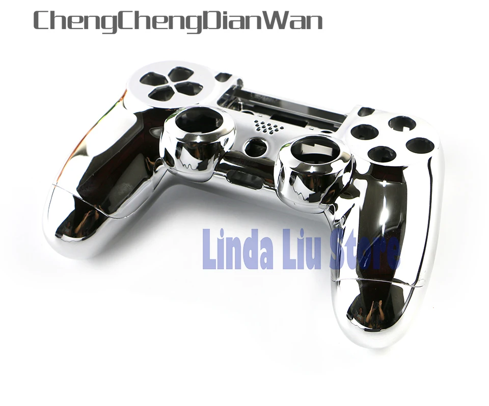 Хромированный чехол chengdianwan для Playstation 4 PS4 контроллера высокое качество 10 шт.|case