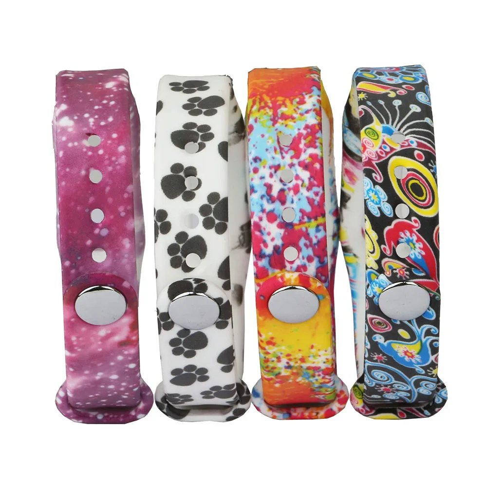 For MI Band 1 Wrist Strap Colorful Silicone Wrist Band Bracelet Wrist Strap For Xiaomi Miband Mi band 1 & 1S Smart Band (3)