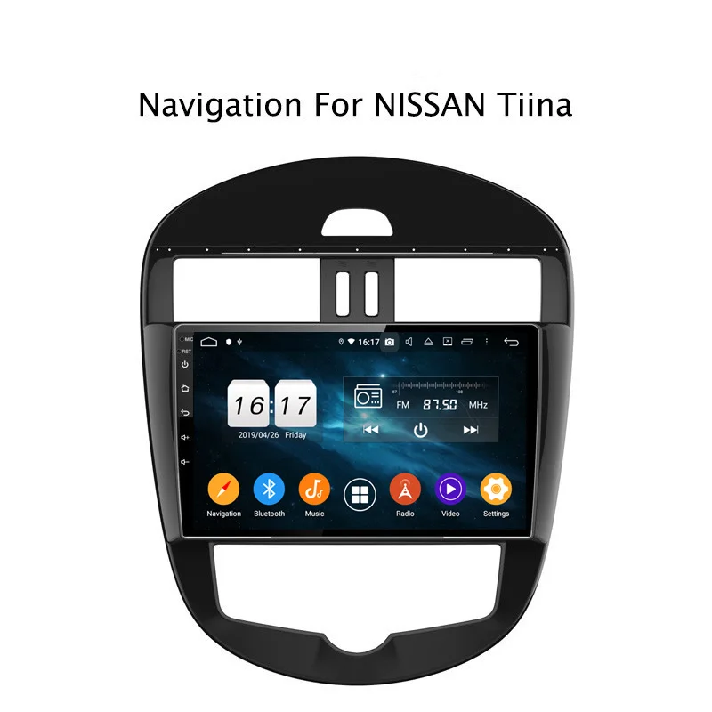 10 1 &quot4G ram 32G rom Восьмиядерный Android 9 0 Автомобильный gps навигатор для Nissan Tiida 2011-2015