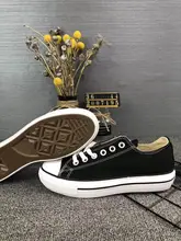 Новое поступление Аутентичные Converse классический холст низкий Топ Скейтбординг обувь унисекс анти-скользкие Sneakser