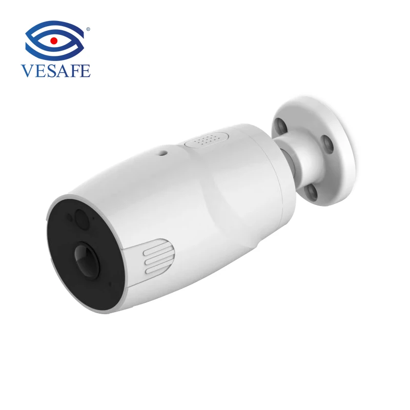 

WIFI IP Camera Audio Record 1080P HD Network Wireless Camera Onvif Night Vision Waterproof Camera 18650 Battery