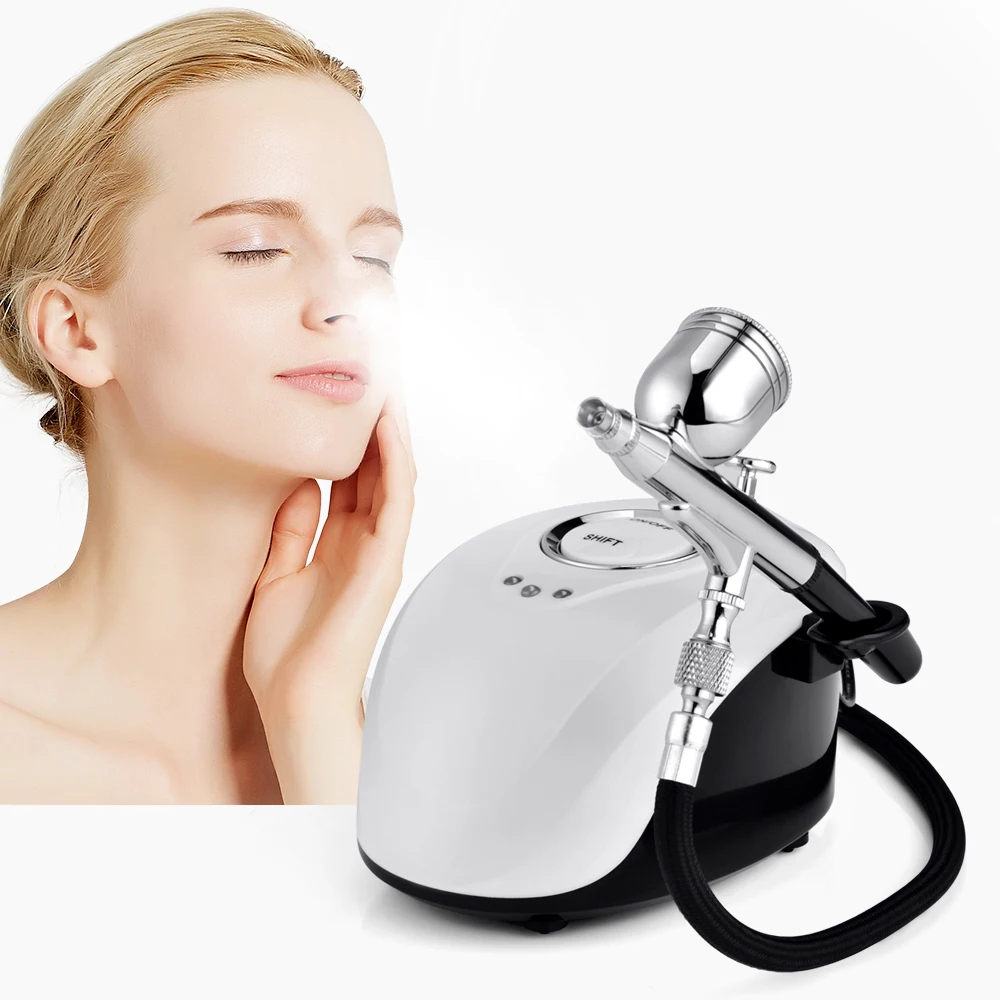 Pro Airbrush Makeup Kits Air Compressor Spray Makeup Gun Sets For Temporary Tattoo Face Body Paint Nail Art Cake Painting Tools Pro Airbrush Makeup Kits Air Compressor Spray Makeup Gun Sets For Temporary Tattoo Face Body Paint Nail Art Cake Painting Tools
