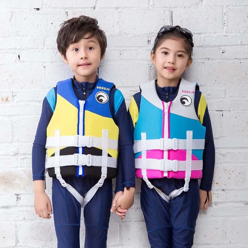 Kid Life Vest Sports Children Swim Leanring Floating Inflatable Aid