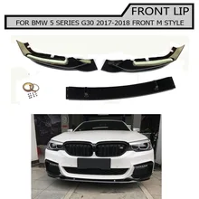 Piano pintura Lábio Dianteiro para bmw série 5 g30 g38 2017 2018
