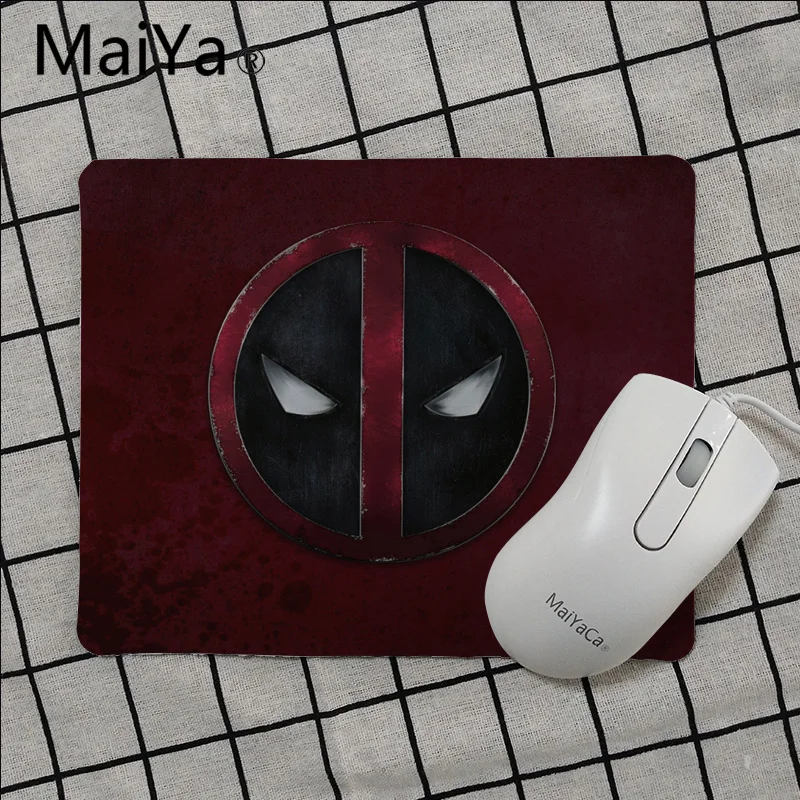 Maiya высокое качество MARVEL Deadpool Anti-Slip Прочный силиконовый Computermats Лидер продаж оптом подставка под руку мышь