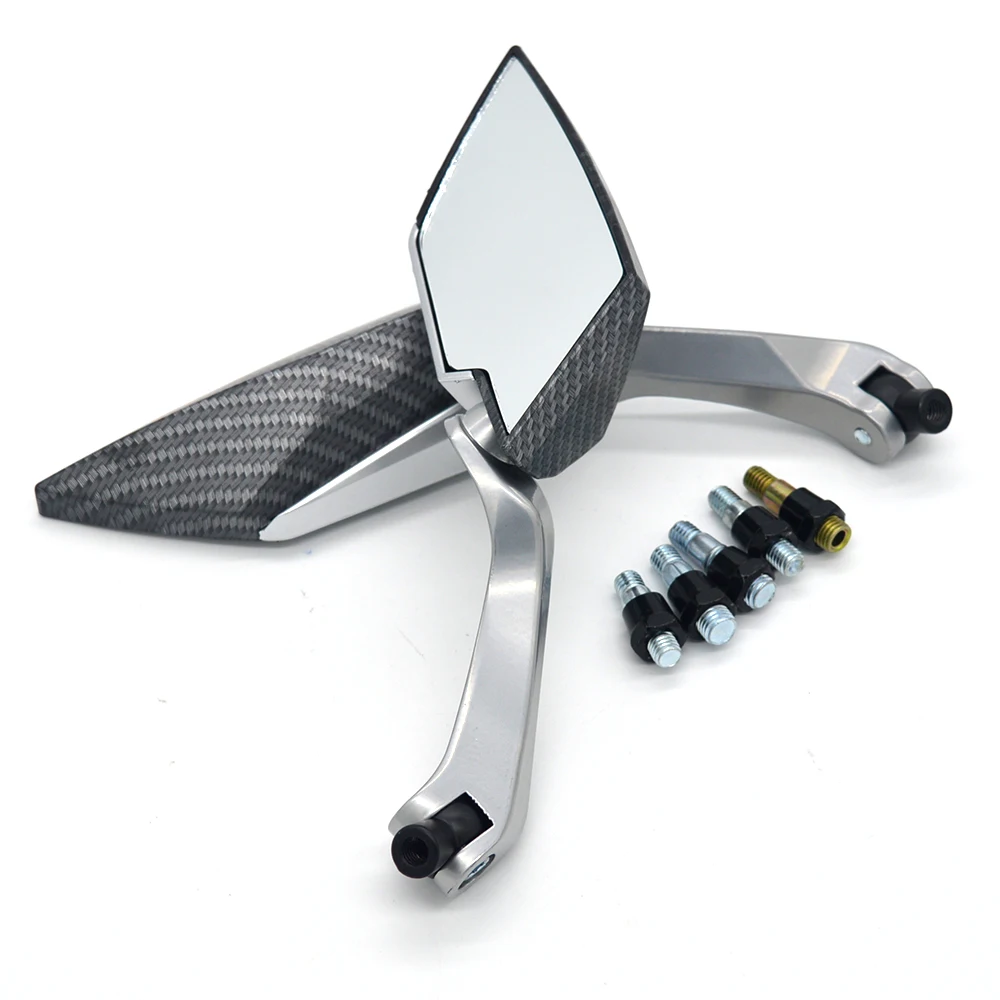 

For Honda MSX125 MSX 125 PCX 125 150 CBR 600 F4 F4i CB600 HORNET CB650F 8MM 10mm Motorcycle Mirror Side Mirrors Rear View Mirror