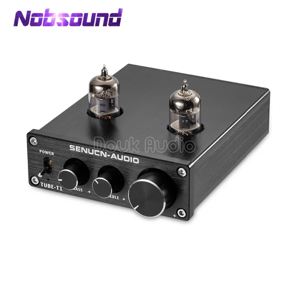 Nobsound Mini HiFi 6J1 вакуумная лампа цифровой стабилизатор высоких и низких частот