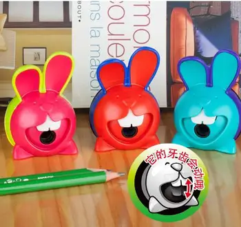 

[4Y4A] Large rabbit rabbit pencil sharpener creative cute manual rotary pencil sharpener student pencil sharpener