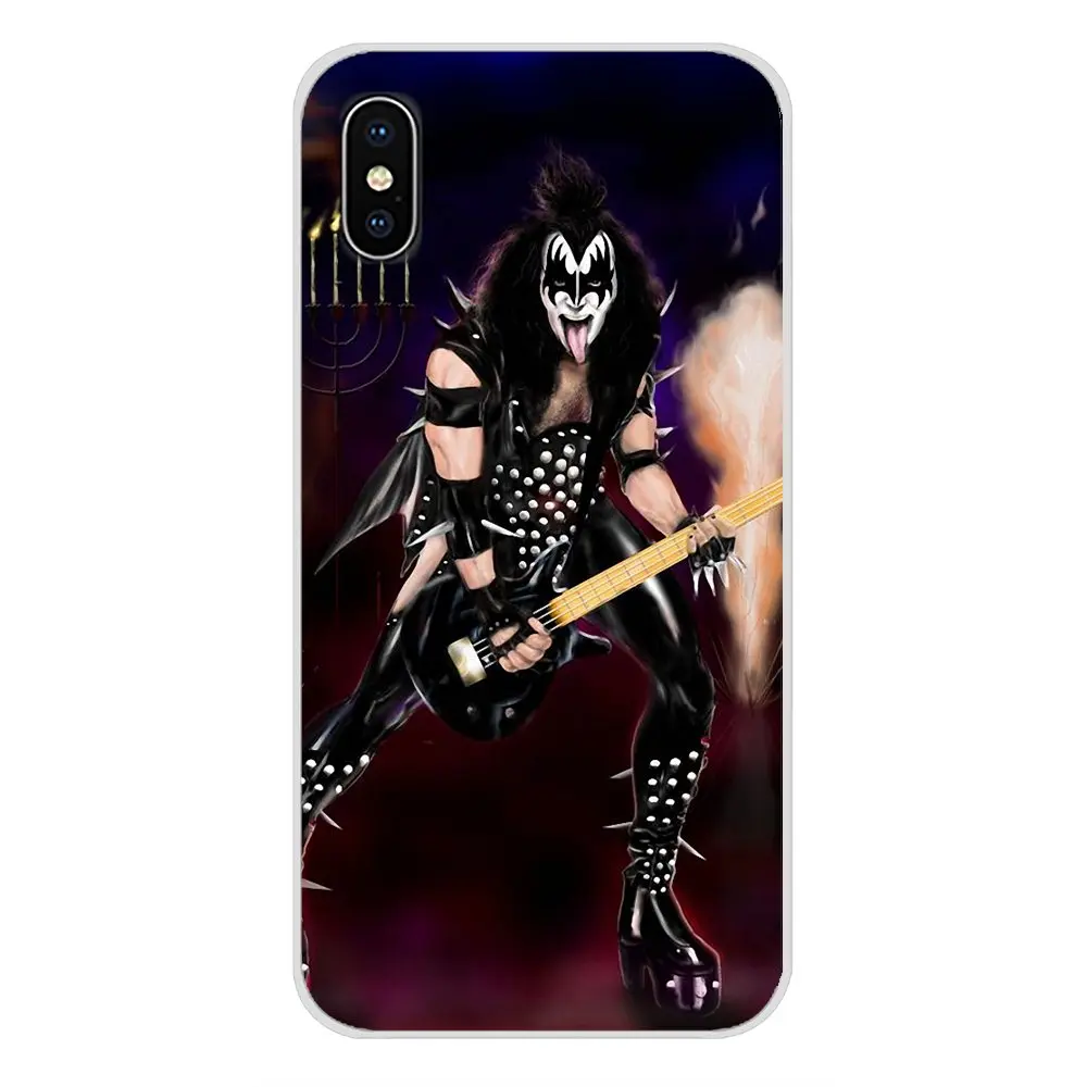 Горячие KISS rock band прозрачные мягкие чехлы для Huawei G7 G8 P7 P8 P9 P10 P20 P30 Lite Mini Pro P Smart Plus 2017