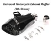 Universal 38~51mm Real carbon fiber stainless steel Motorcycle Exhaust Muffler Modified With DB Killer For Z900 GSXR750 CBR500