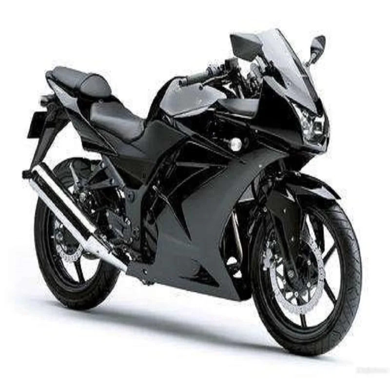 ВПРЫСКА Черный OEM для Kawasaki Ninja 250r Обтекатели EX250 год 2008 2009 2010 2011 2012 2013 ZX 250 обтекатели