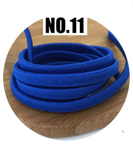 Meetee 5/10/20M 5mm Thickened Color Elastic Rope Rubber Band Thick Elastic Band DIY Head Rope Belt Sew Scrapbooking Accessories - Цвет: NO11