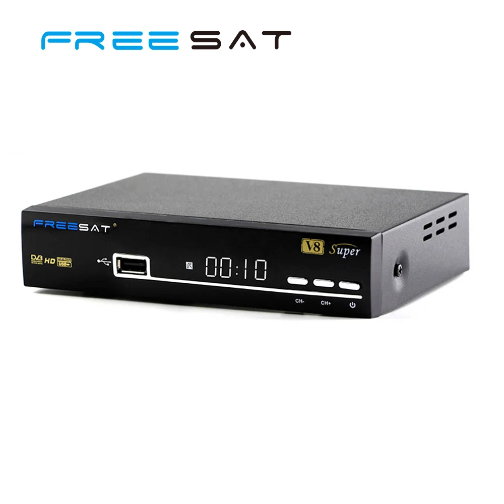 Freesat V8 Super hd world tv receiver with powervu satellite receiver
