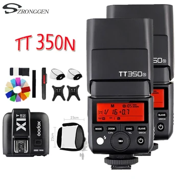 

Godox 2*TT350N Thinklite 2.4G Wireless TTL Camera Flash for Nikon+ X1T N EOS 5D 6D 70D 80D 760D 60D 700D 100D M5 M3 M6 M2