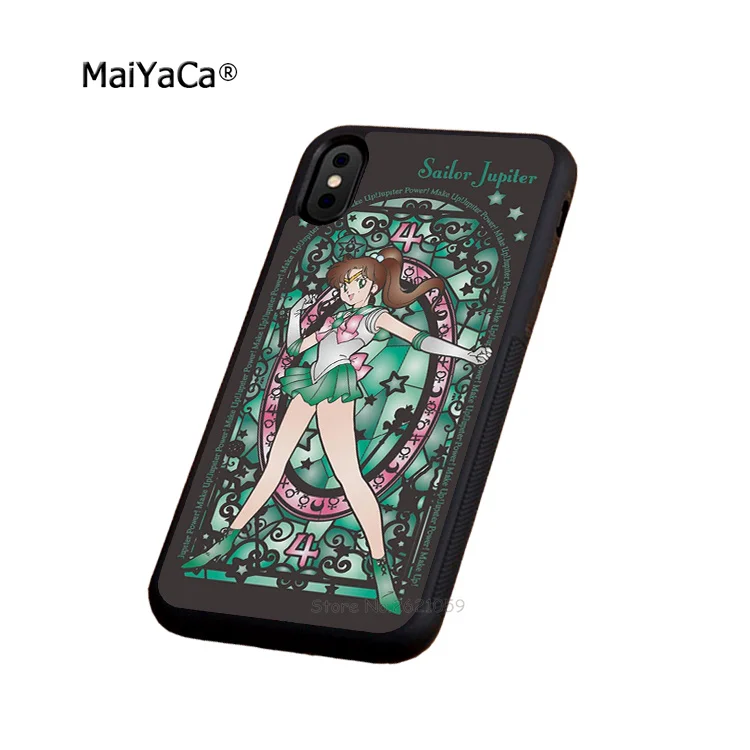 Сейлор Юпитер мультфильм мягкий край чехол для телефона iPhone 5S SE 6 6S plus 7 8 X XR XS MAX