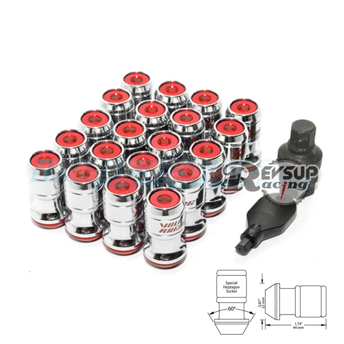 m12 1.5 lug nut key