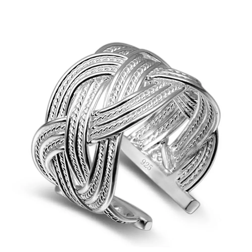 

Fashion Ring Adjustable Elegant Women Finger Ring Open Thumb Rings Charm Alloy Girl Femme Jewelry Knuckle Ring Gift Wedding Ring