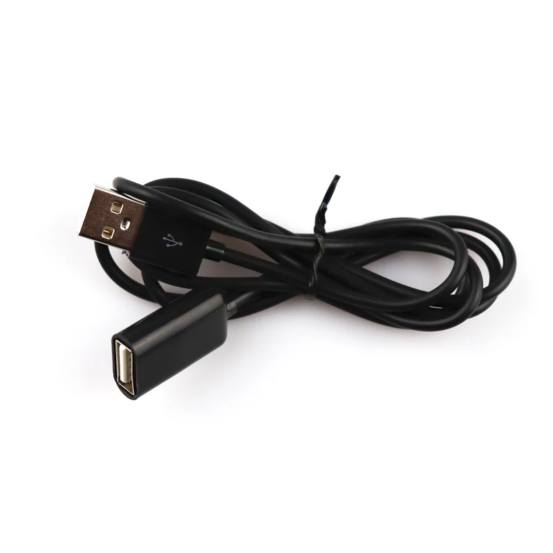 1 m 50 سنتيمتر USB 2.0 الذكور إلى الإناث USB تمديد سلك تمديد تمديد وصلة كابل موسع لأجهزة الكمبيوتر المحمول USB كابل تمديد