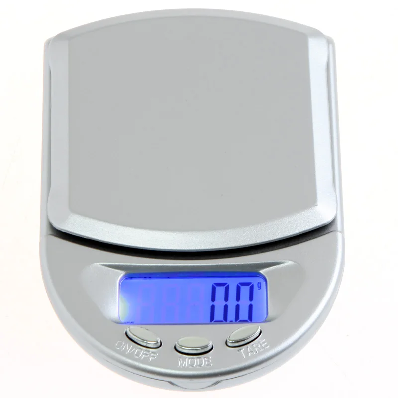 

500g/0.1g Mini Electronic Platform Digital Pocket Scale Jewelry Diamond Weighing Scales LCD Display With Blue Backlit