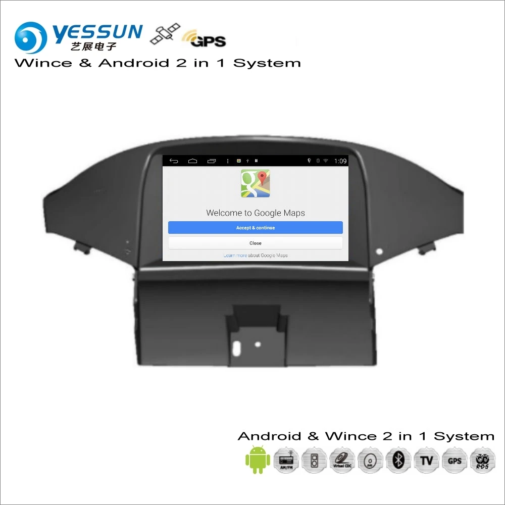 Discount YESSUN For Chevrolet Orlando 2012~2013 - Car Android Multimedia Radio CD DVD Player GPS Map Navigation Audio Video Stereo System 1