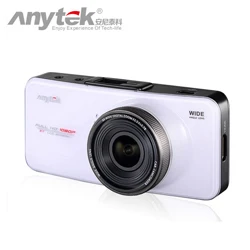 Автомобильный видеорегистратор Anytek AT66A full HD Novatek 96650, Автомобильный видеорегистратор, 170 градусов, 6G объектив, супер ночное видение, видеорегистратор - Название цвета: Белый