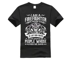 Возьмите Лето 2019 г. новое поступление мужской Best продажи футболка пожарный футболка с пожарным 100% Премиум Cottont футболка передачи