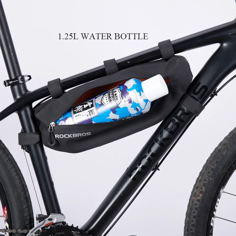 Flash Deal ROCKBROS Cycling Bicycle Bags Top Tube Front Frame Bag Waterproof MTB Road Triangle Pannier Dirt-resistant Bike Accessories Bags 4 Flash Deal ROCKBROS Cycling Bicycle Bags Top Tube Front Frame Bag Waterproof MTB Road Triangle Pannier Dirt-resistant Bike Accessories Bags 4