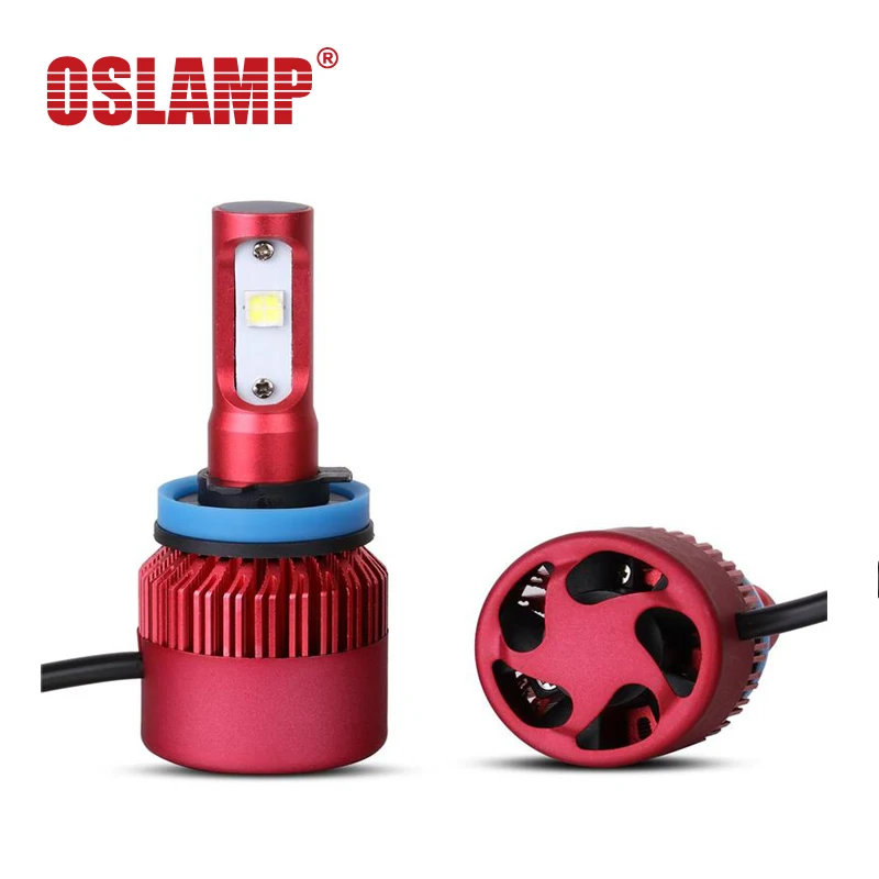 

Oslamp G9 H11 H8 H9 CREE Chips 9600lm LED Headlight Bulb 6500k All in one LED Headlamp Automobile Fog Lamp 6500K 12V