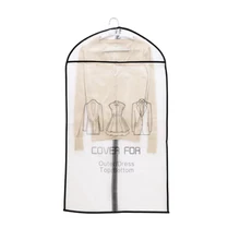 Пылезащитный чехол для одежды для защиты от пыли мешка для сбора пыли прозрачный подвесной мешок для хранения одежды