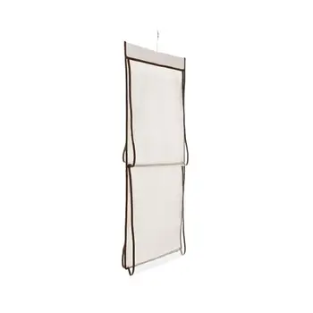 

4 Pockets Space-Saving Wardrobe Closet Rotating Hanging Purse Organizer Handbag Mesh Storage Shelf Bags Shoes Collection Holder