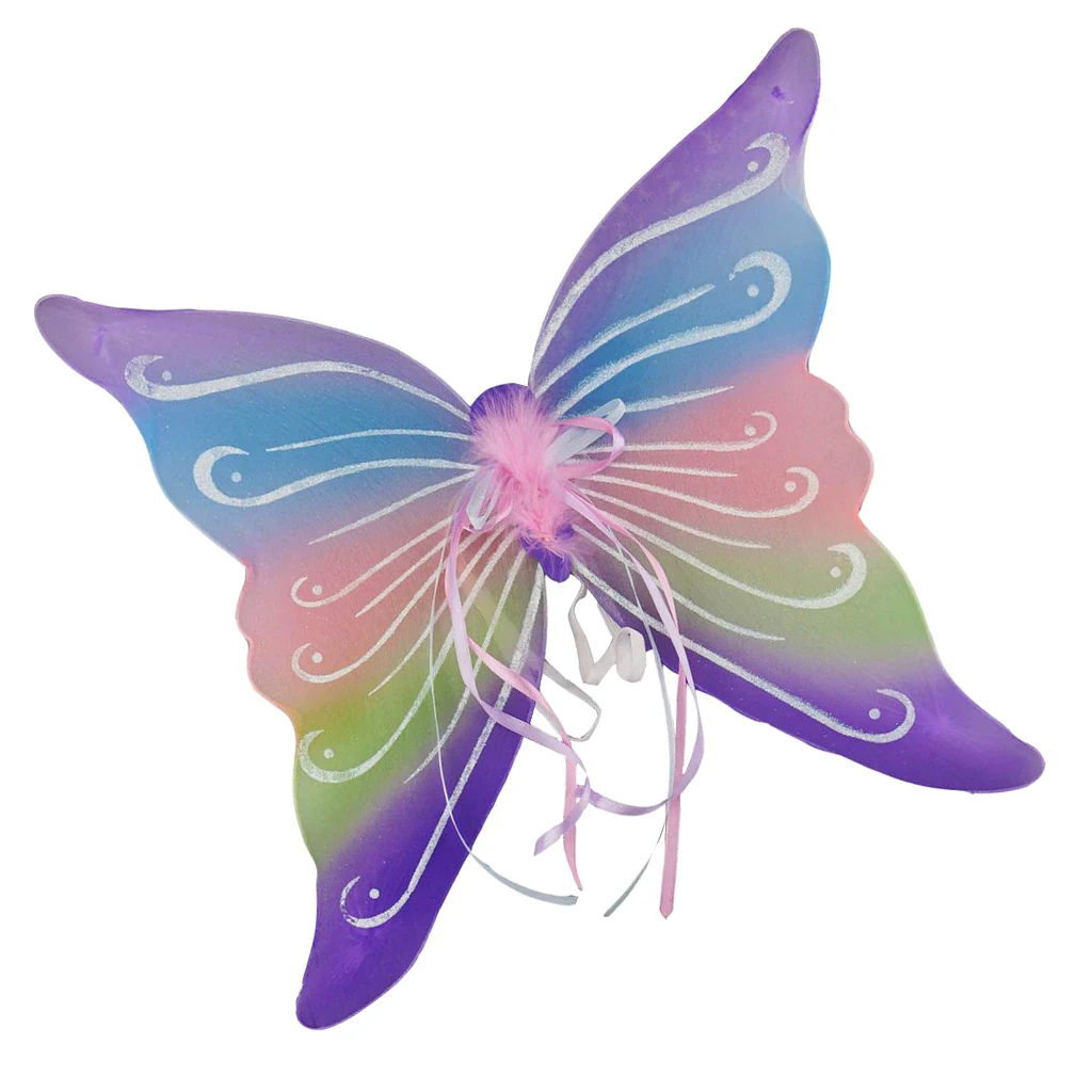 Girl Boy Kids Butterfly Insect Fairy Wings Fancy Dress Cosplay Wings Birthday Gift