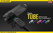 Nitecore Tube Rechargeable USB LED Pocket Keychain Pocket EDC Flashlight