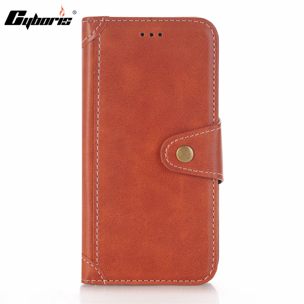 Luxury Leather Case for iphone 7 Flip Cover plus Vintage Style Wallet Phone Bag | Мобильные телефоны и аксессуары