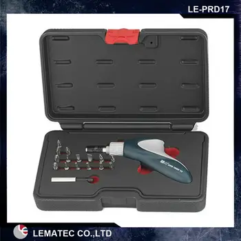 

LEMATEC 17pcs SurFix Pistol Ratchet Driver Bit Set Hand tools repair tool kits with 15 Multi-function bits Stainless Bit Holder
