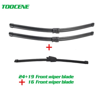 

Senwanse Front and rear Wiper Blades For Skoda Octavia 2004-2011 Combi Estate Hatchback Windshield Windscreen wiper 24"+19"+16"