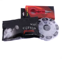 XFKM Cotton 8 in 1 prebuilt coil Kit Wire Alien Clapton DIY Tool coils wire for Electronic Cigarette Atomizer Rba Rda vs bacon